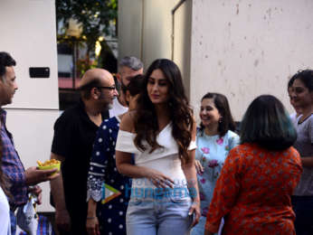 Kareena Kapoor Khan snapped at the Ishq 104.8 FM office