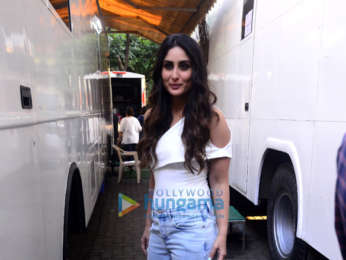 Kareena Kapoor Khan snapped at the Ishq 104.8 FM office
