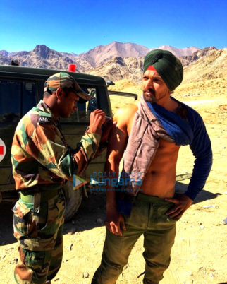 On The Sets Of The Movie Paltan