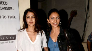 Rhea Chakraborty, Rakul Preet Singh and others snapped at PVR, Juhu