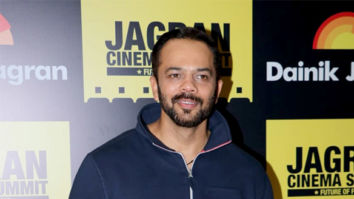 Rohit Shetty and Abhishek Bachchan snapped at Jagran Cinema Summit at Taj, Santacruz