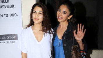 SPOTTED: Rhea Chakraborty & Rakul Preet Singh at Juhu PVR