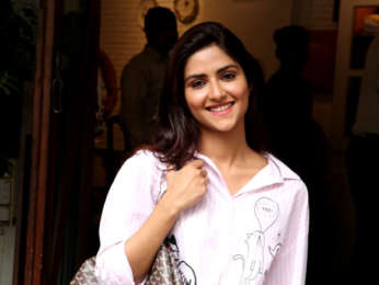 Salman Khan's soon to be launched pair Zaheer Iqbal & Pranutan Bahl snapped in Mumbai