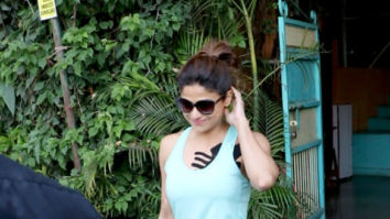 Shamita Shetty, Elli Avram and others snapped at Physioflex at Versova