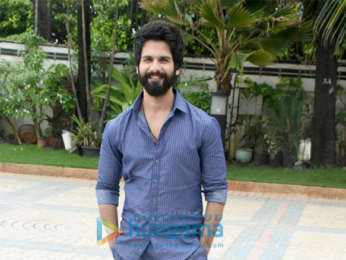Shraddha Kapoor, Shahid Kapoor and Yami Gautam snapped during Batti Gul Meter Chalu promotions at Sea Princess Hotel in Juhu