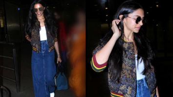 Slay or Nay: Deepika Padukone in Sandro Paris and Nike at the airport