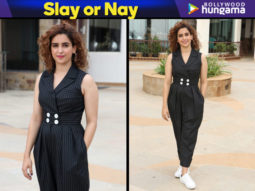 Slay or Nay: Sanya Malhotra in Notebook for Pataakha and Badhaai Ho promotions