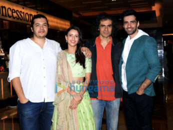 Star cast of 'Laila Majnu' spotted at PVR ECX