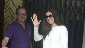 Sushmita Sen spotted with her dad in Bandra