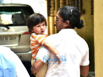 Taimur Ali Khan spotted in Bandra