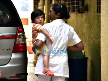 Taimur Ali Khan spotted in Bandra