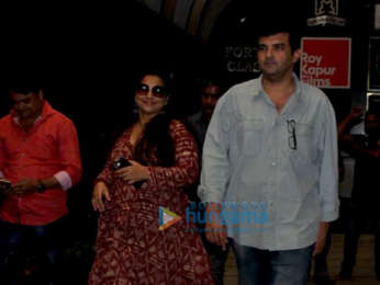 Vidya Balan and Siddharth Roy Kapur spotted in Bandra
