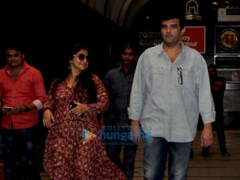 Vidya Balan and Siddharth Roy Kapur spotted in Bandra