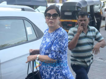 Zeenat Aman snapped at bkc