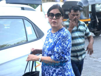 Zeenat Aman snapped at bkc