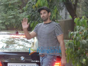 Aditya Roy Kapur spotted at a clinic Khar