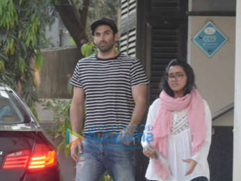 Aditya Roy Kapur spotted at a clinic Khar