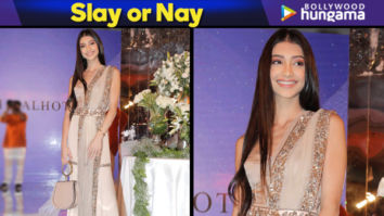 Slay or Nay: Alanna Panday in Manish Malhotra for the Manish Malhotra Wedding Junction Festive Show