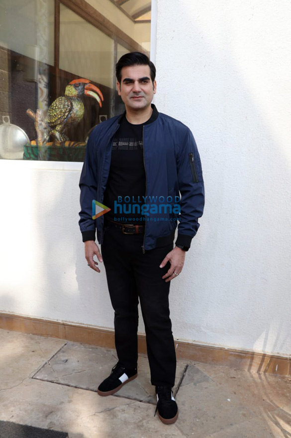 Arbaaz Khan snapped during ‘Jack And Dil’ interviews at Sun N Sand in Juhu Arbaaz Khan snapped during ‘Jack And Dil’ interviews at Sun N Sand in Juhu