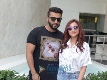 Arjun Kapoor and Parineeti Chopra snapped promoting Namaste England in Delhi