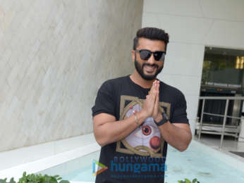 Arjun Kapoor and Parineeti Chopra snapped promoting Namaste England in Delhi