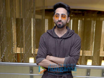 Ayushmann Khurrana and Tabu snapped promoting AndhaDhun in Delhi
