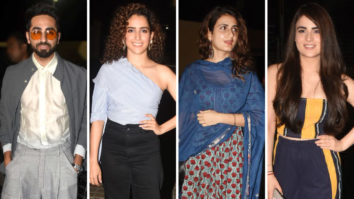 Badhaai Ho Full Special Screening | Sanya Malhotra | Ayushmann Khurrana | Radhika | Fatima