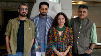 Badhaai Ho team snapped in Delhi