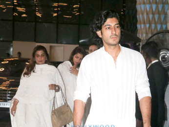 Celebs attend the prayer meet of late Krishna Raj Kapoor at Sahara Star hotel
