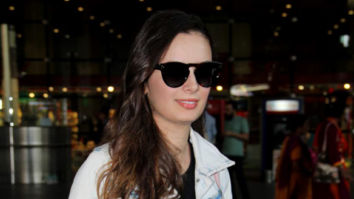 Evelyn Sharma, Aditi Rao Hydari and Rohan Mehra snapped at the airport