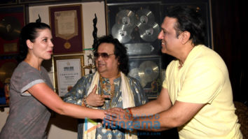 Govinda, Hollywood actress Lauren Maddox and other celebs grace Lakshmi Puja at Bappi Lahiri’s residence