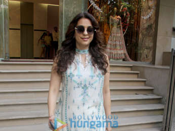 Juhi Chawla spotted at Aza store