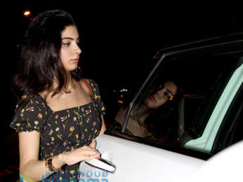 Khushi Kapoor spotted at Olive