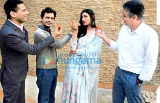 On The Sets Of The Movie Motichoor Chaknachoor