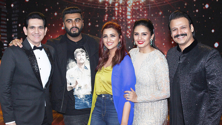 Parineeti Chopra and Arjun Kapoor promote Namaste England on the sets of India’s Best Dramebaaz