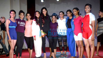 Pooja Chopra, Gulshan Grover and Deepak Tijori at a ‘National Yoga Championship 2018’