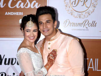 Prince Narula and Yuvika Chaudhary's mehendi ceremony