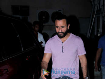 Saif Ali Khan spotted at Mehboob Studio in Bandra