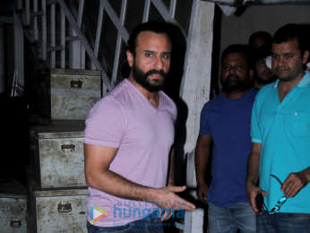 Saif Ali Khan spotted at Mehboob Studio in Bandra