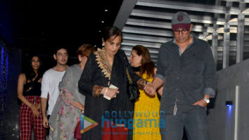 Salma Khan, Helen and Atul Agnihotri spotted at Hakkasan in Bandra