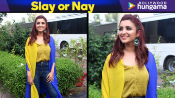 Slay or Nay: Parineeti Chopra in Payal Khandwala for Namaste England promotions