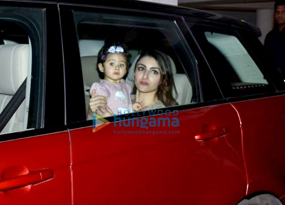 Soha Ali Khan and Inaaya Naumi Kemmu snapped Karan Johar’s house Soha Ali Khan and Inaaya Naumi Kemmu snapped Karan Johar’s house