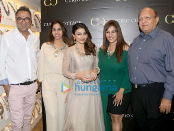Soha Ali Khan snapped at the Curio Cottage event