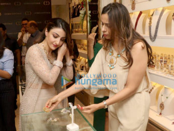 Soha Ali Khan snapped at the Curio Cottage event