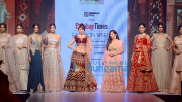 Urvashi Rautela, Rhea Chakraborty and others walks the ramp at the Bombay Times Fashion Week 2018 – Day 1