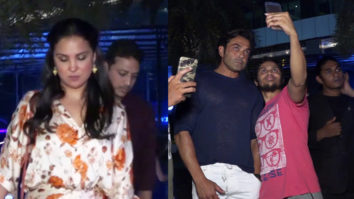 SPOTTED:Lara Dutta with Hubby,Manyata Dutt & Kids,Bobby Deol,Urmila and others@Yauatcha