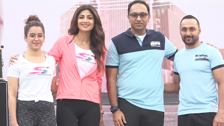 Walkathon Flag off by Shilpa Shetty,Sanya Malhotra & Rahul Bose