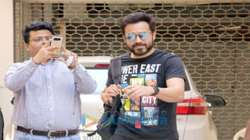 Emraan Hashmi snapped at a studio in Bandra