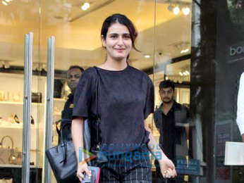 Fatima Sana Shaikh spotted in Santacruz