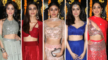 GRAND Diwali Celebration at Ekta Kapoor House with many Celebs | Kriti Sanon | Mouni roy